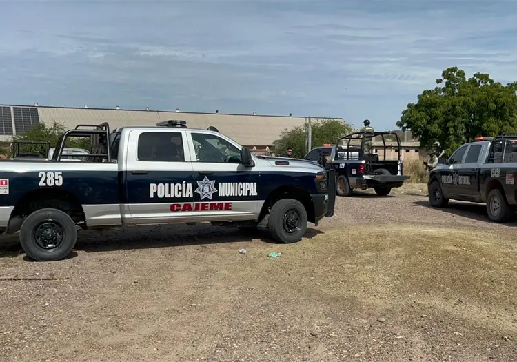 Encuentran a hombre sin vida en el Parque Industrial de Ciudad Obreg&oacute;n