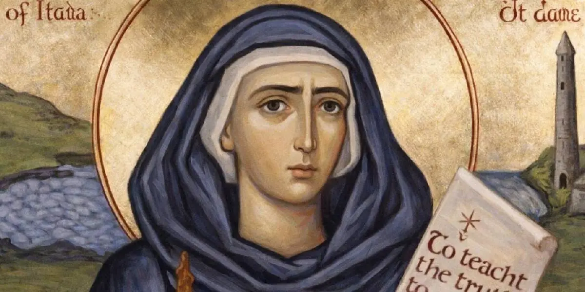 Aunque su imagen es emblem&aacute;tica en Irlanda y su festividad se celebra con folclore y alegr&iacute;a, la vida hist&oacute;rica de Santa Br&iacute;gida est&aacute; envuelta en un velo de misterio / Imagen: Desde la Fe