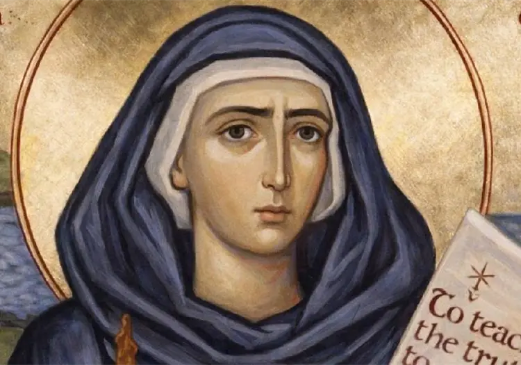 Santoral de hoy 1 de febrero: Santa Br&iacute;gida de Irlanda, una vida llena de misterios y leyendas