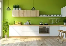 Qu&eacute; significa el color verde en la cocina seg&uacute;n el Feng Shui
