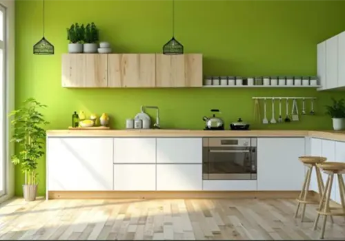 Qu&eacute; significa el color verde en la cocina seg&uacute;n el Feng Shui