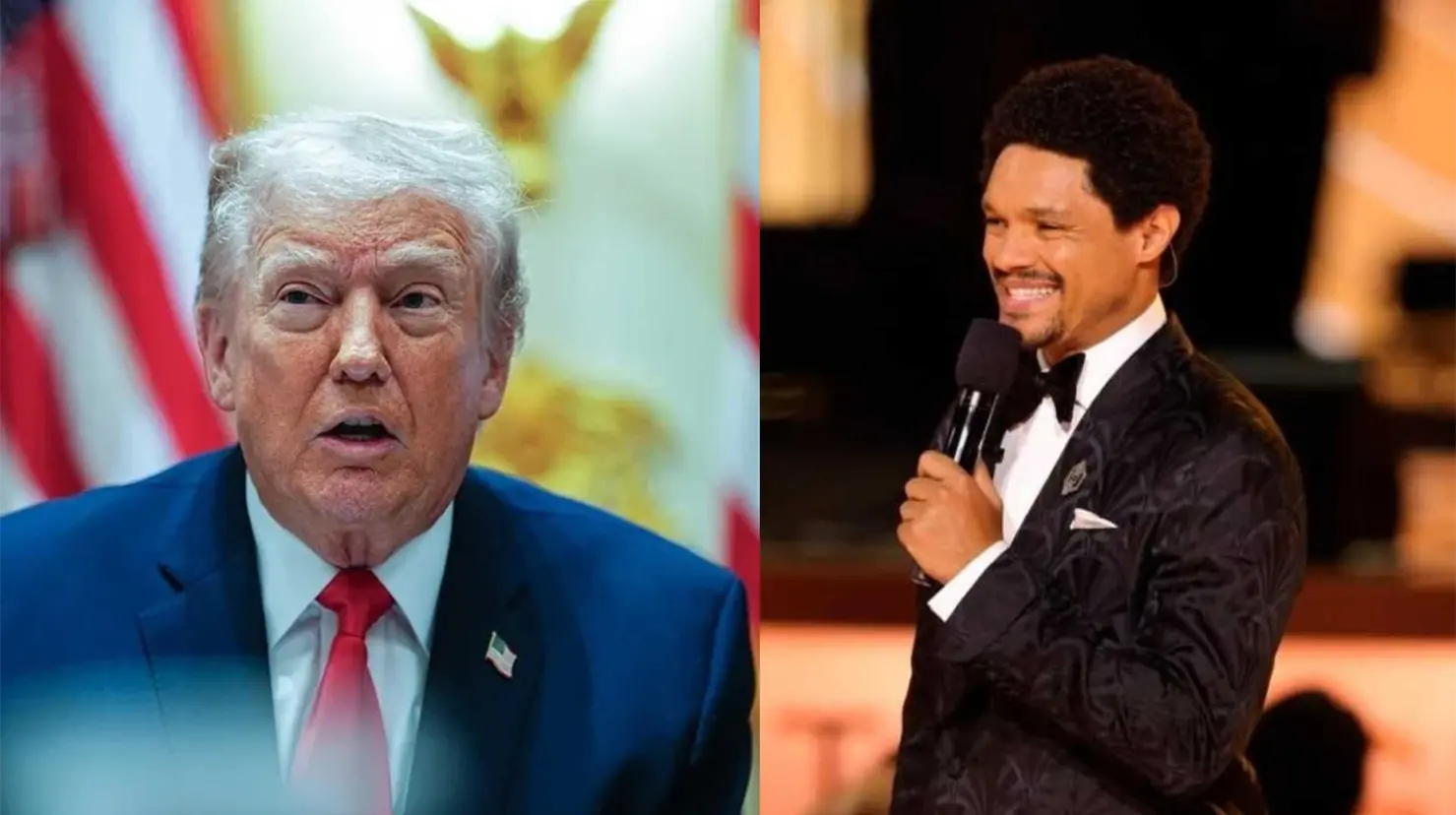 Trump amenaza con demandar a Trevor Noah por broma sobre Epstein en los Grammy 2026