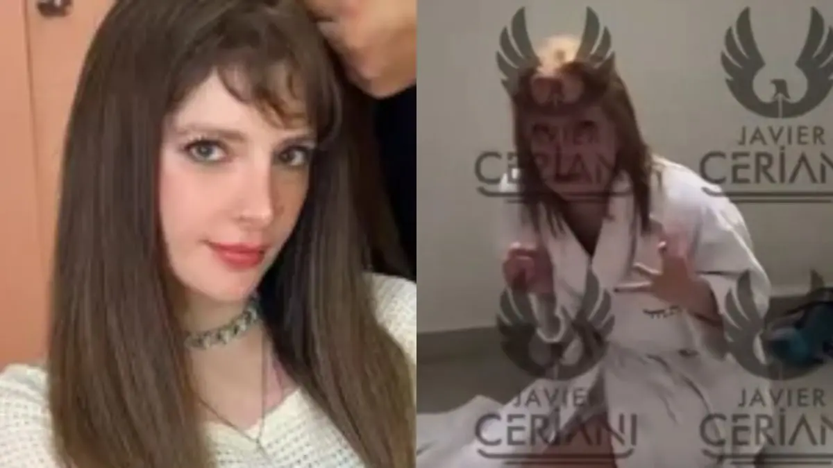 VIDEO | Imelda Tu&ntilde;&oacute;n reaparece golpe&aacute;ndose la cara contra el suelo para culpar a Juli&aacute;n Figueroa