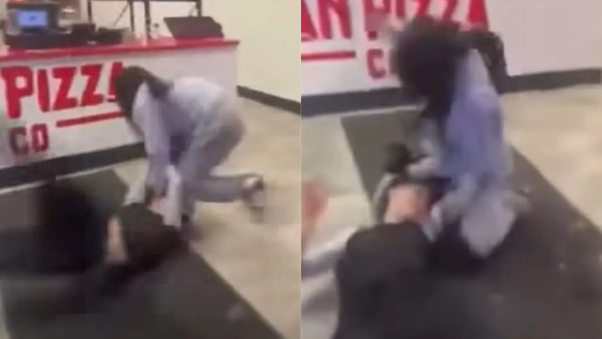 VIDEO | Joven se defiende con t&eacute;cnicas de MMA tras intento de ataque en pizzer&iacute;a de Nueva York