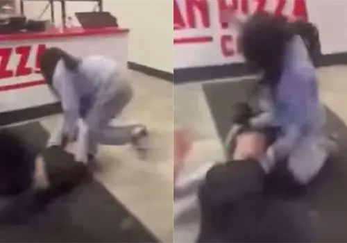 VIDEO | Joven se defiende con técnicas de MMA tras intento de ataque en pizzería de Nueva York VIDEO | Joven se defiende con técnicas de MMA tras intento de ataque en pizzería de Nueva York