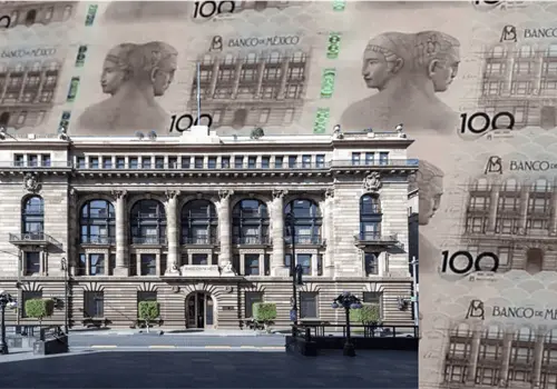 Banxico presenta billete conmemorativo de 100 pesos por su centenario