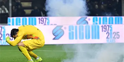 VIDEO | Bomba impacta cerca del portero Emil Audero en partido de Inter vs Cremonese VIDEO | Bomba impacta cerca del portero Emil Audero en partido de Inter vs Cremonese