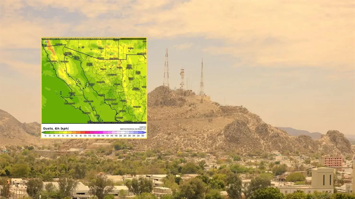 Clima en Hermosillo hoy 4 de febrero; se espera temperatura m&aacute;xima por encima de los 30&deg;C