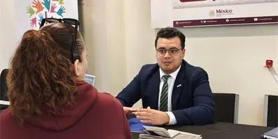 Atienden a mexicanos en temas migratorios Atienden a mexicanos en temas migratorios