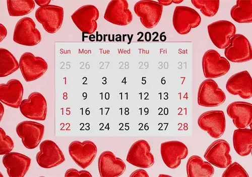 Febrero de 2026: El llamado "Mes Perfecto" y la curiosa alineación del calendario Febrero de 2026: El llamado "Mes Perfecto" y la curiosa alineación del calendario