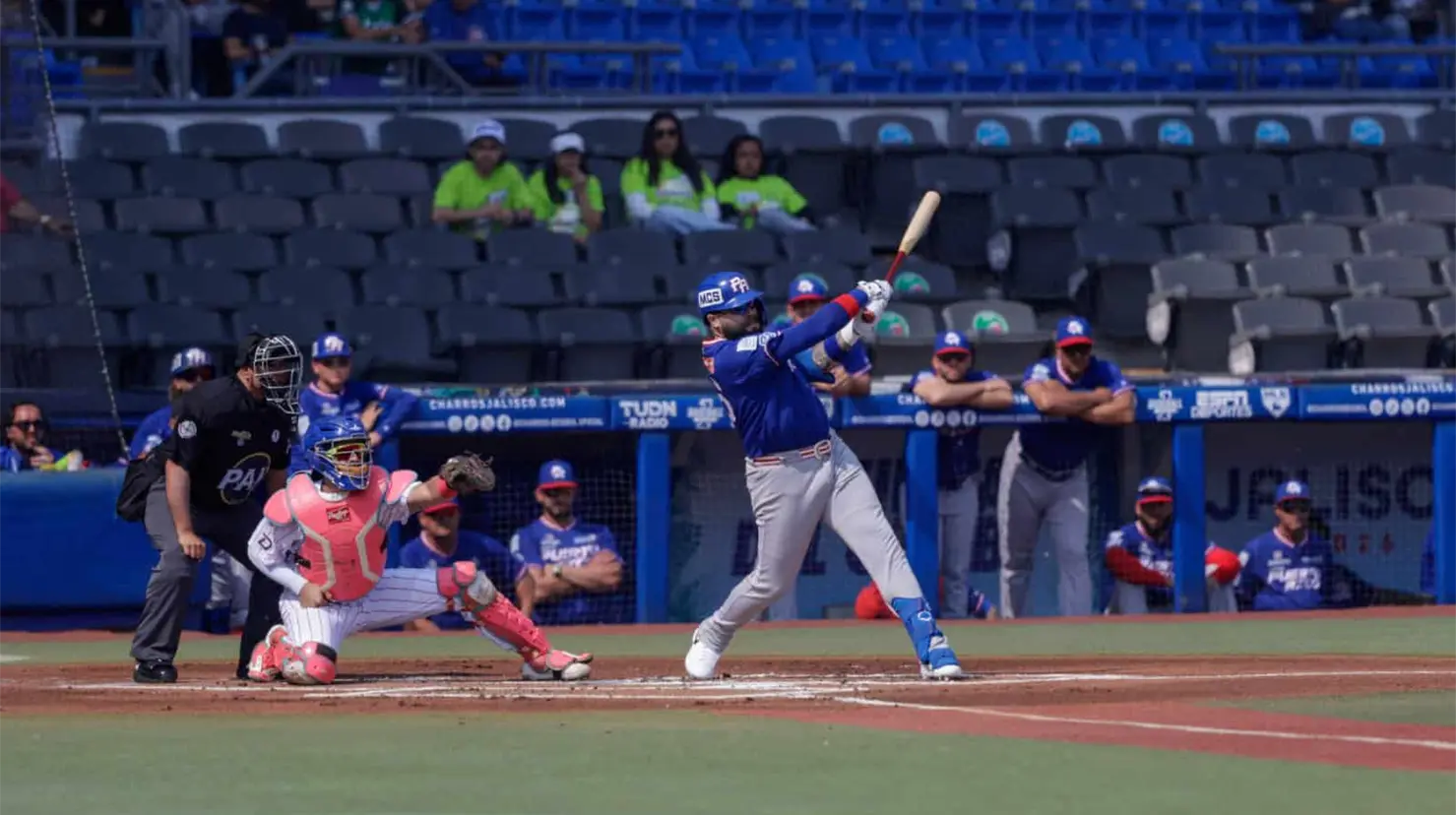 El segundo partido de este d&iacute;a ser&aacute; entre M&eacute;xico Rojo y Panam&aacute;.