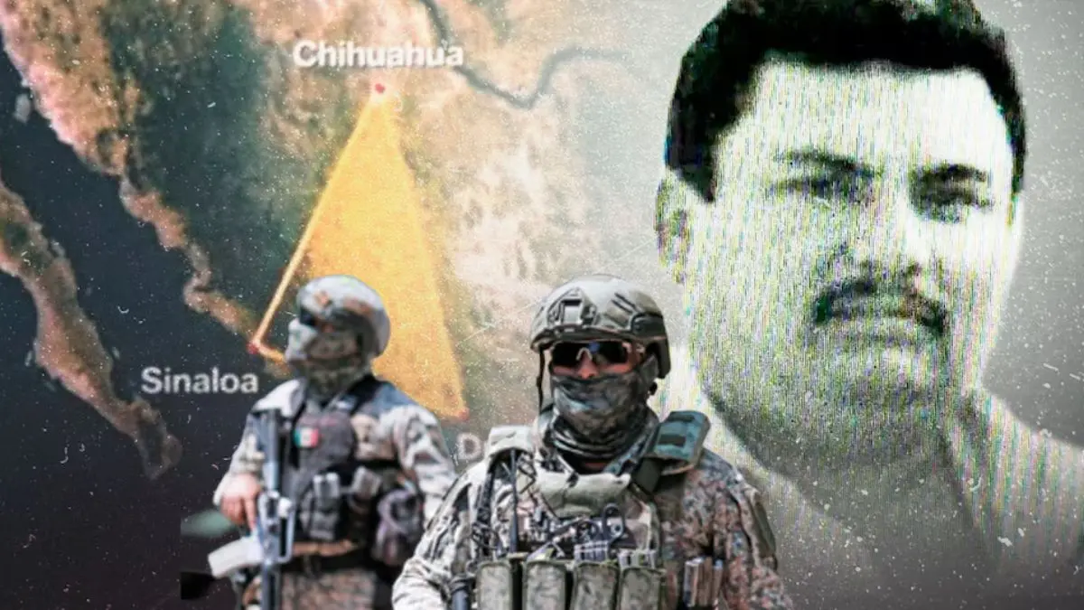 El rancho "El Cielo" en La Tuna, Badiraguato, fue captado en llamas tras el presunto ataque con drones que destruy&oacute; la propiedad vinculada a la familia de "El Guano"