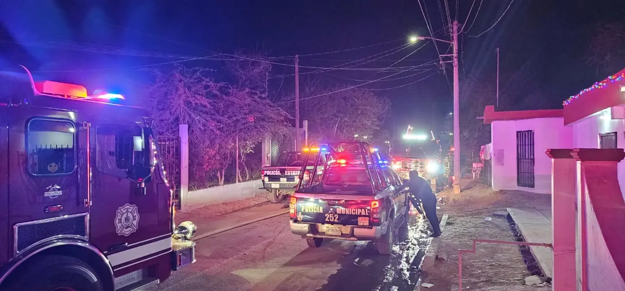 Controlan incendio en yunque de la colonia Luis Echeverr&iacute;a en Ciudad Obreg&oacute;n