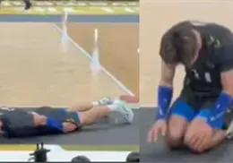 VIDEO | Jugador japon&eacute;s golpea a trabajadora y su peculiar forma de disculparse se vuelve viral