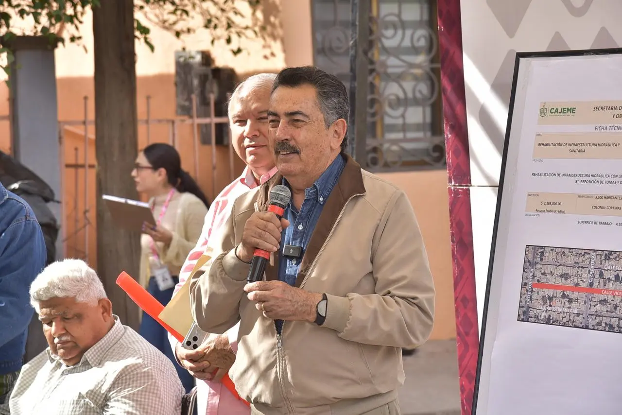 Alcalde de Cajeme llama a denunciar obras p&uacute;blicas inconclusas ante el Ayuntamiento