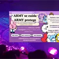 ARMY convoca a vacunarse para asistir a los pr&oacute;ximos conciertos de BTS