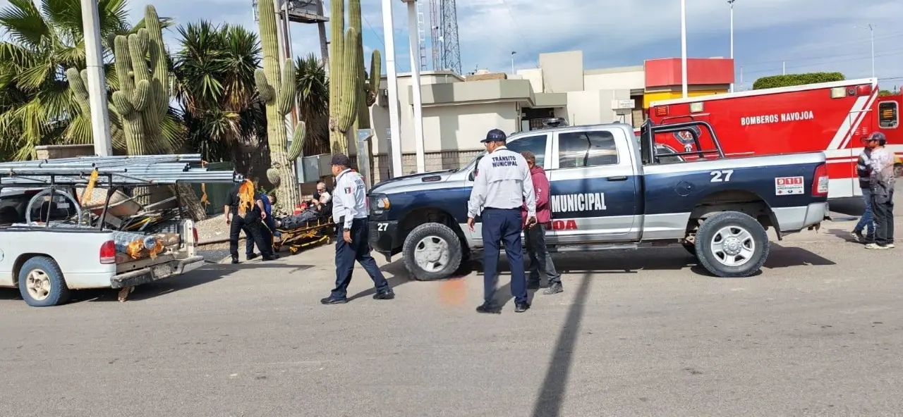 Arrollan a adulto mayor en Navojoa; lo reportan grave