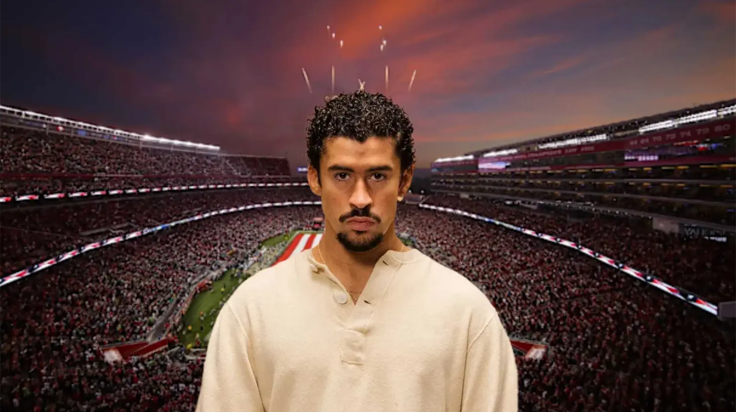 Bad Bunny calienta el Super Bowl LX: viralizan video de su ensayo en el Levi&acute;s Stadium