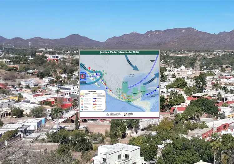 Clima en Sonora hoy, 5 de febrero: Pronostican lluvias aisladas, fuertes vientos y descenso de temperaturas