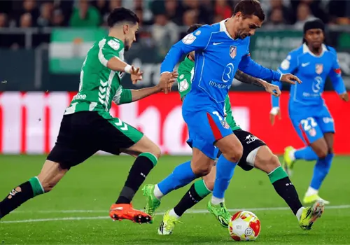 Atl&eacute;tico de Madrid golea 5-0 al Betis