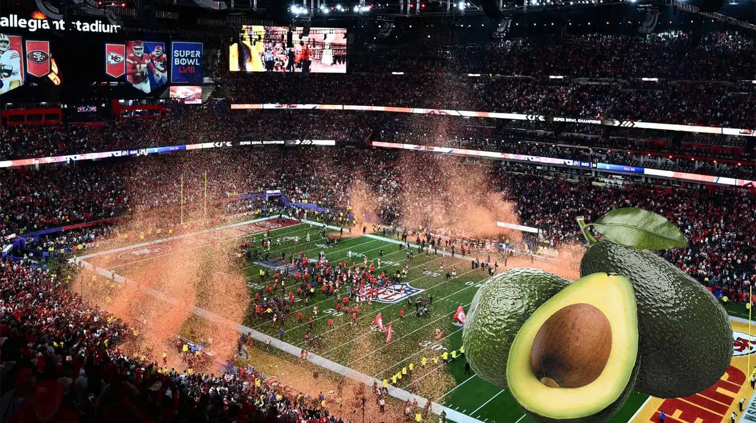 As&iacute; se volvi&oacute; el aguacate el alimento estrella del Super Bowl