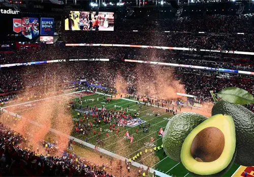 As&iacute; se volvi&oacute; el aguacate el alimento estrella del Super Bowl