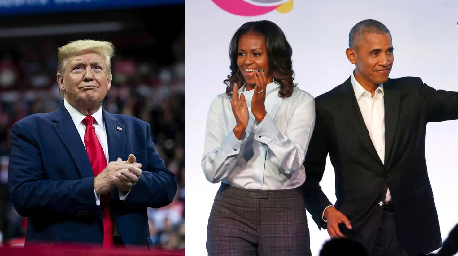 Casa Blanca acusa “falsa indignación” tras video racista compartido por Trump contra los Obama