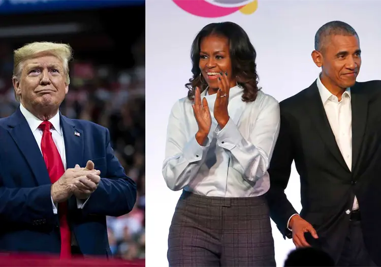 Casa Blanca acusa "falsa indignaci&oacute;n" tras video racista compartido por Trump contra los Obama