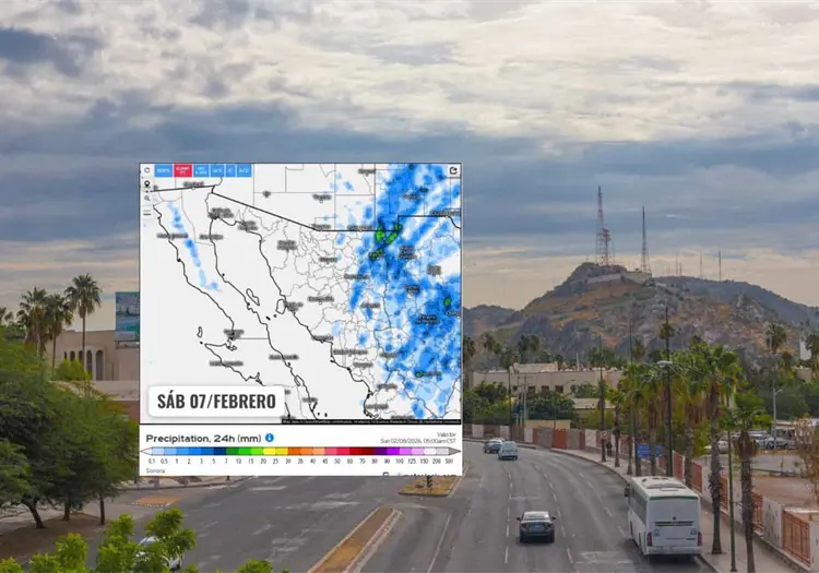 Clima en Hermosillo hoy 7 de febrero; se espera un s&aacute;bado nublado en la ciudad