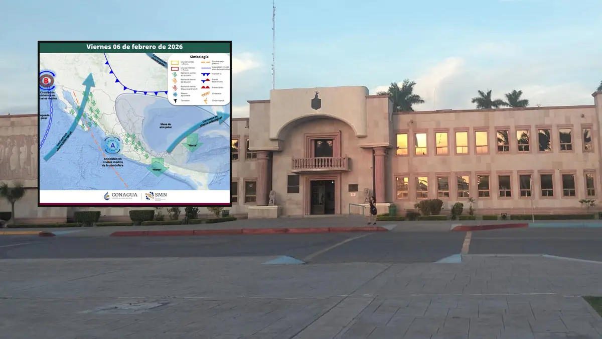Clima en Sonora hoy, 6 de febrero: Pronostican fuertes rachas de viento y un nuevo frente frío