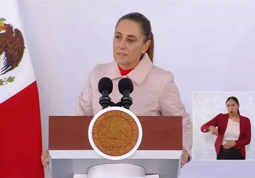 Sheinbaum afirma que denuncias de empresarios llevaron a la detenci&oacute;n del alcalde de Tequila