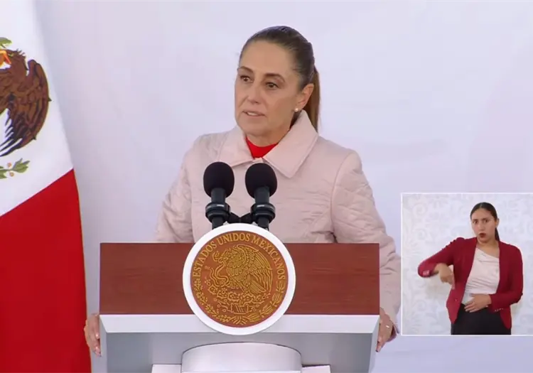 Sheinbaum afirma que denuncias de empresarios llevaron a la detenci&oacute;n del alcalde de Tequila