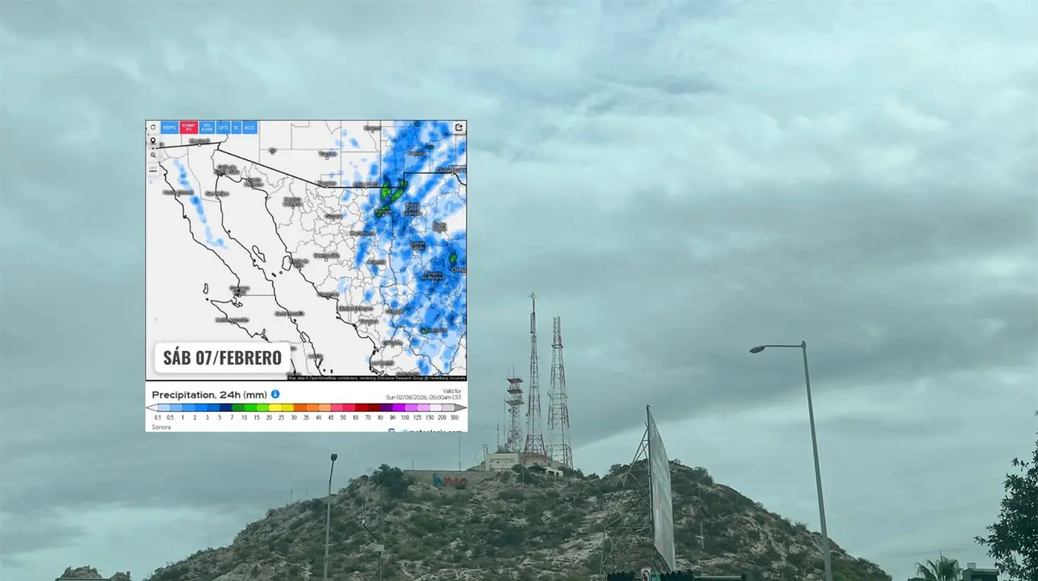 Clima en Sonora hoy 7 de febrero: Frente fr&iacute;o provocar&aacute; temperaturas m&aacute;s bajas