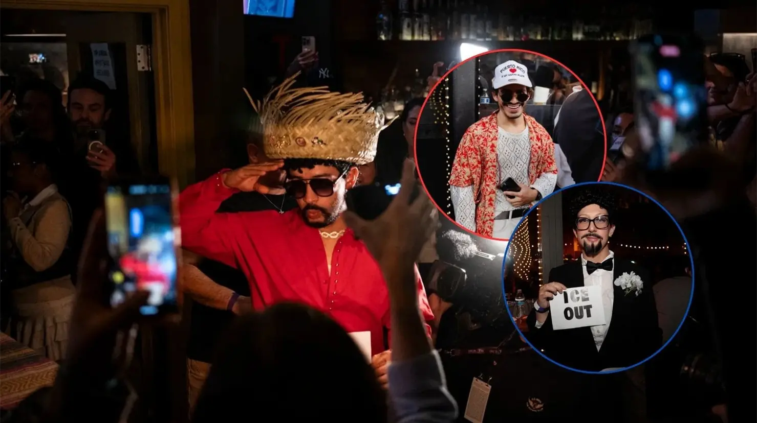 Concurso de dobles de Bad Bunny desata fiesta callejera en San Francisco previo al Super Bowl 2026
