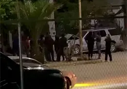 Aparatoso choque en Bacobampo cobra la vida de motociclista