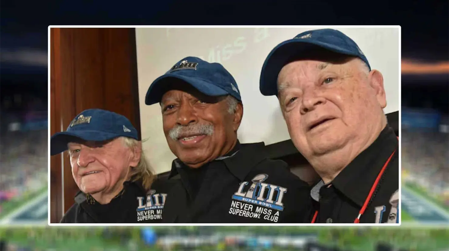60 a&ntilde;os sin faltar al Super Bowl: la historia de tres amigos que hicieron del futbol americano una forma de vida