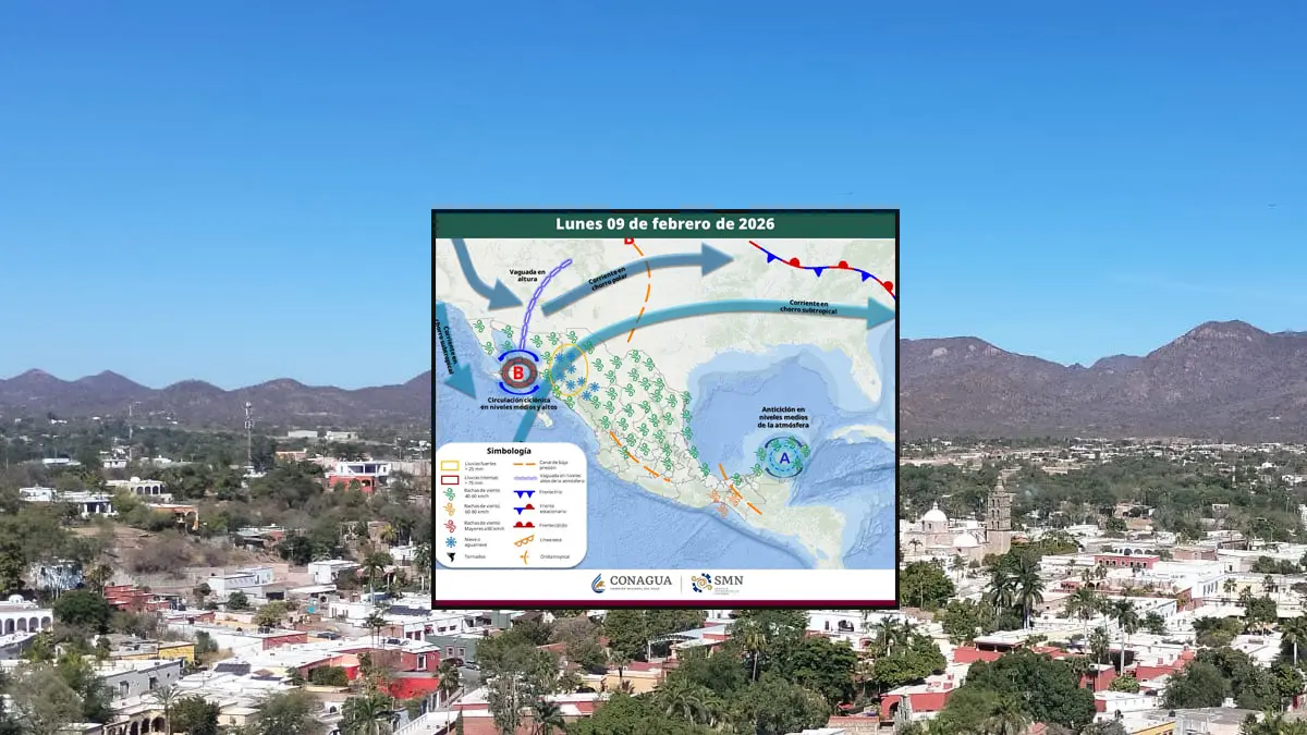 Clima en Sonora hoy, 9 de febrero: Pron&oacute;stico de lluvias y vientos en Hermosillo, Obreg&oacute;n y m&aacute;s ciudades