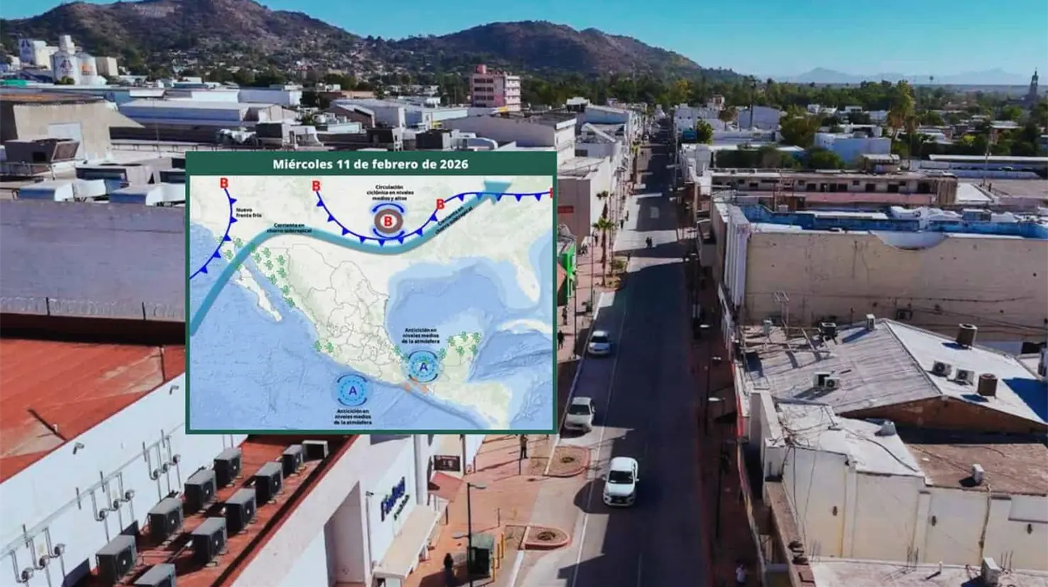 Clima en Hermosillo hoy 11 de febrero; se aproxima un nuevo frente fr&iacute;o esta semana