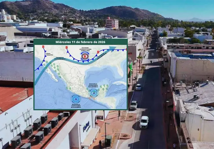 Clima en Hermosillo hoy 11 de febrero; se aproxima un nuevo frente fr&iacute;o esta semana