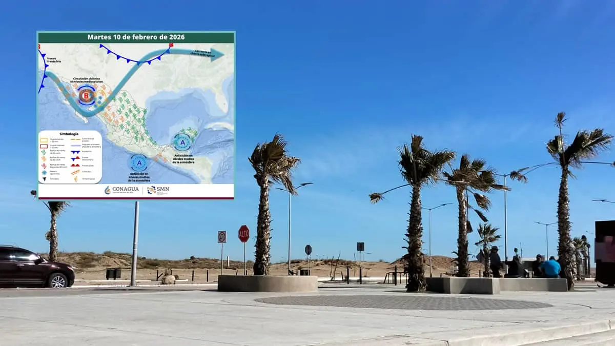 Protección Civil informó que siguen las condiciones de lluvias para algunas ciudades de Sonora.