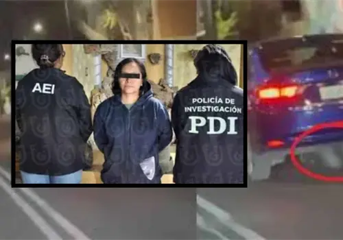 Detienen a Gaby N, la conductora pr&oacute;fuga que arrastr&oacute; a motociclista en Iztapalapa