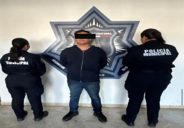 Lo detienen polic&iacute;as municipales por perseguir a su expareja en Ciudad Obreg&oacute;n