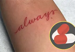 &iquest;Te tatuaste con tinta roja? Esto podr&iacute;a pasar si consumes este suplemento