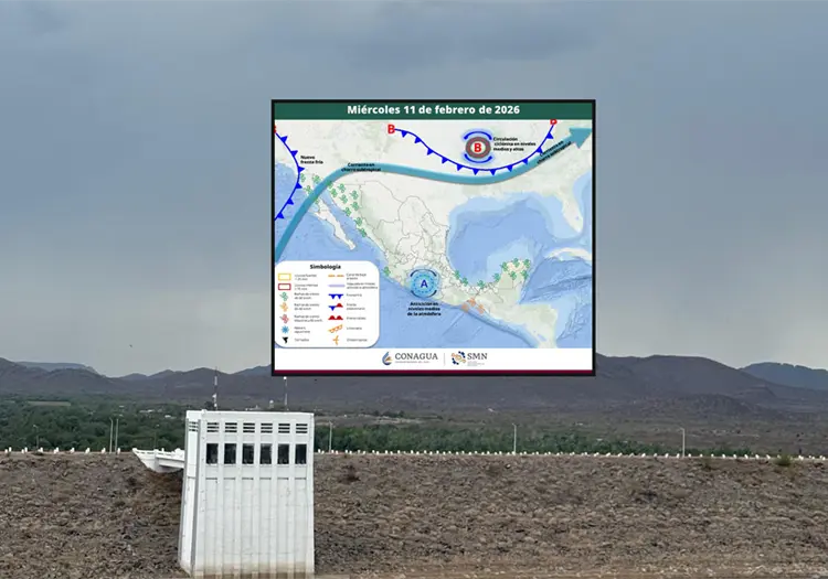Clima en Sonora hoy, 11 de febrero: Pronostican vientos fuertes y sistema invernal con nieve