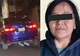 Detienen a Gaby "N", la mujer que atropell&oacute; y arrastr&oacute; a un motociclista en Oaxaca