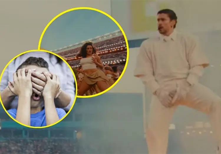 Acusan a Bad Bunny por contenido inapropiado para ni&ntilde;os en el show de medio tiempo