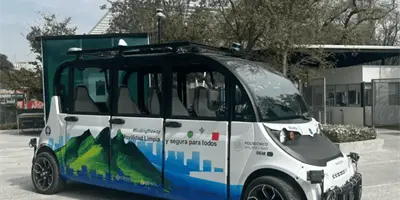 Tec de Monterrey presenta el primer veh&iacute;culo aut&oacute;nomo de uso p&uacute;blico en Am&eacute;rica Latina